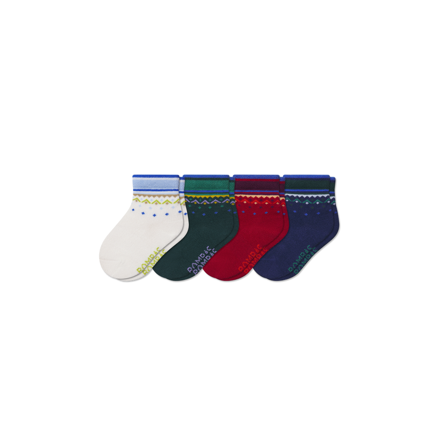 Toddler Calf Sock 4-Pack - Light Cushion