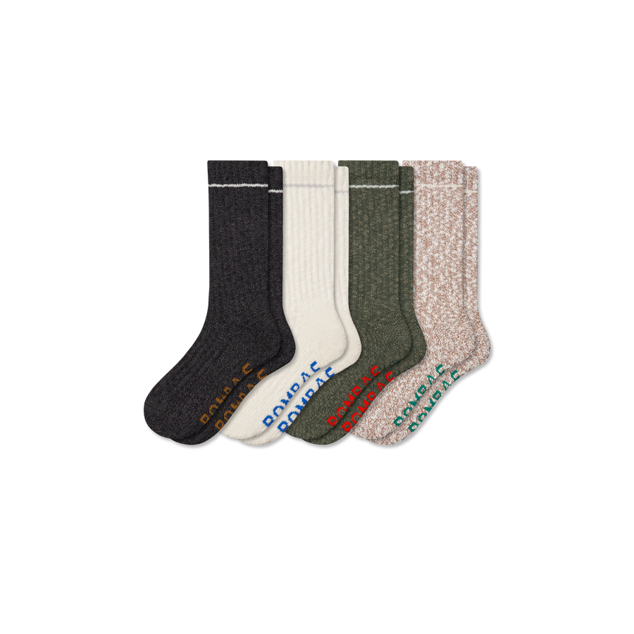Men's Chunky Ragg Calf Sock 4-Pack - Fresh Choice