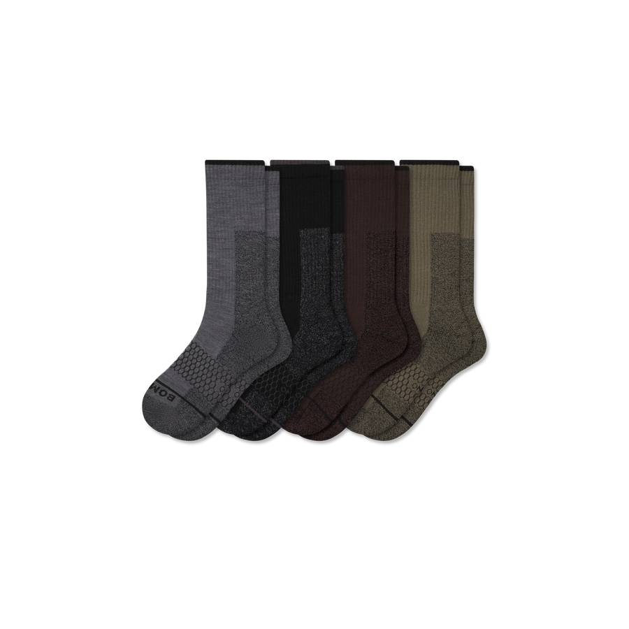Women's Ultra Strong Merino Blend Calf Sock 4-Pack - Ready Pair