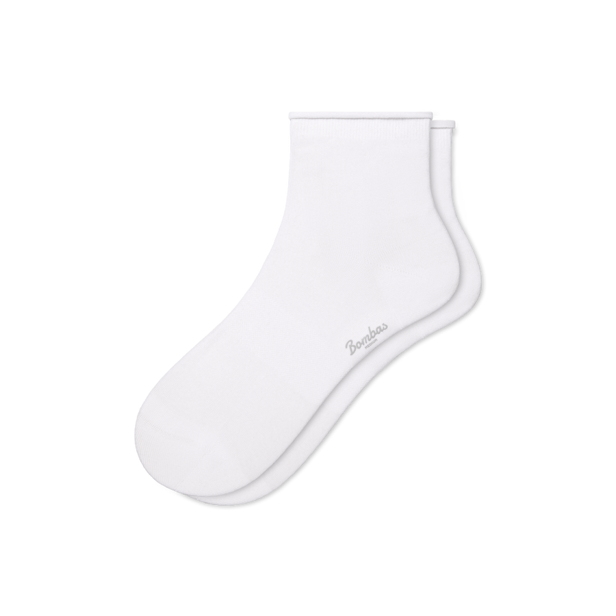 Women’s Roll Top Quarter Socks - Daily Step