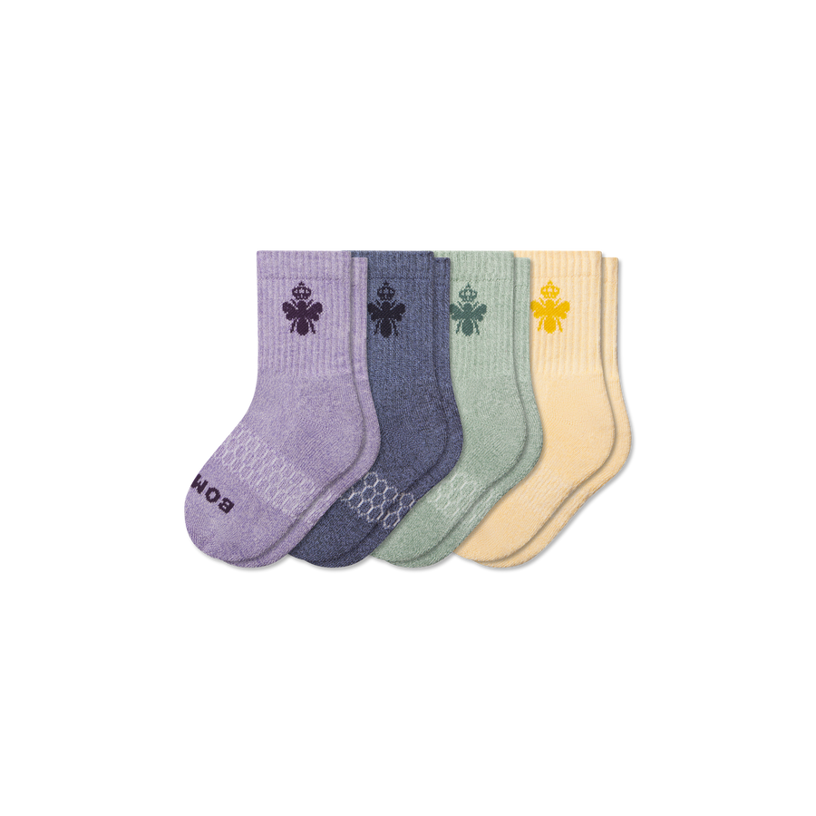 Junior Marl Calf Sock 4-Pack - Easy Choice