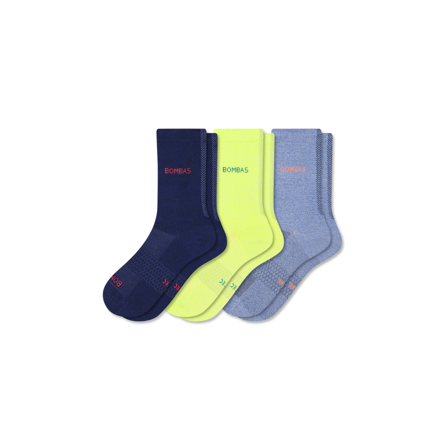 Women's Sport Half Calf Sock 3-Pack - Soft Step
