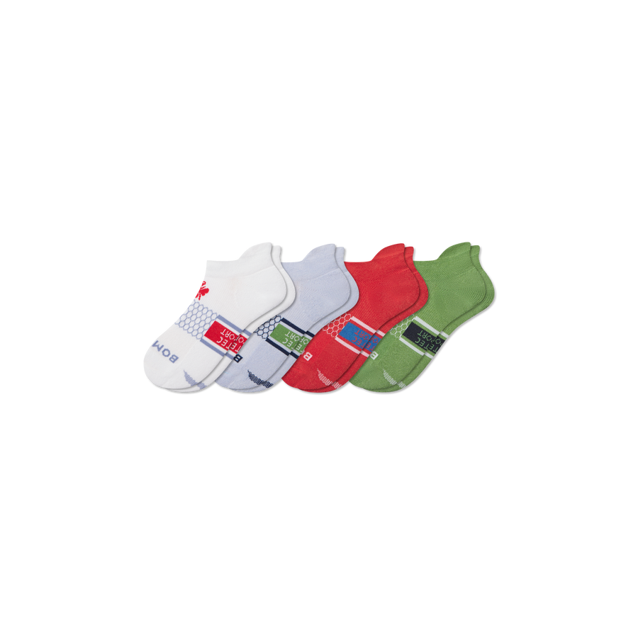 Youth All Sport Ankle Sock 4-Pack - Fresh Choice