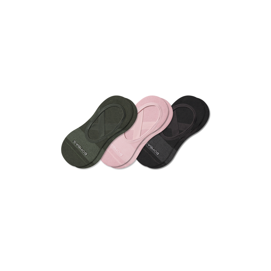 Women's Studio Gripper Ballet No Show Sock 3-Pack - Travel Pair
