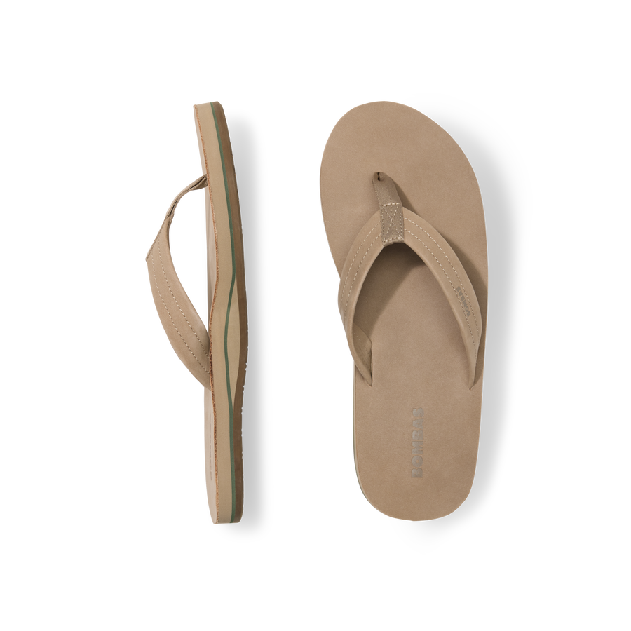 Men's Sunrise Leather Flip Flop - Clean Finish