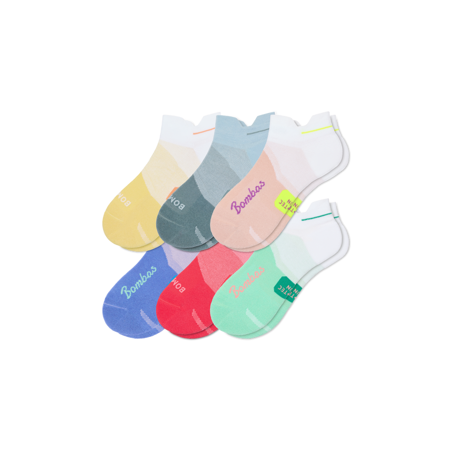 Women's Run Ankle Sock 6-Pack - Soft Step