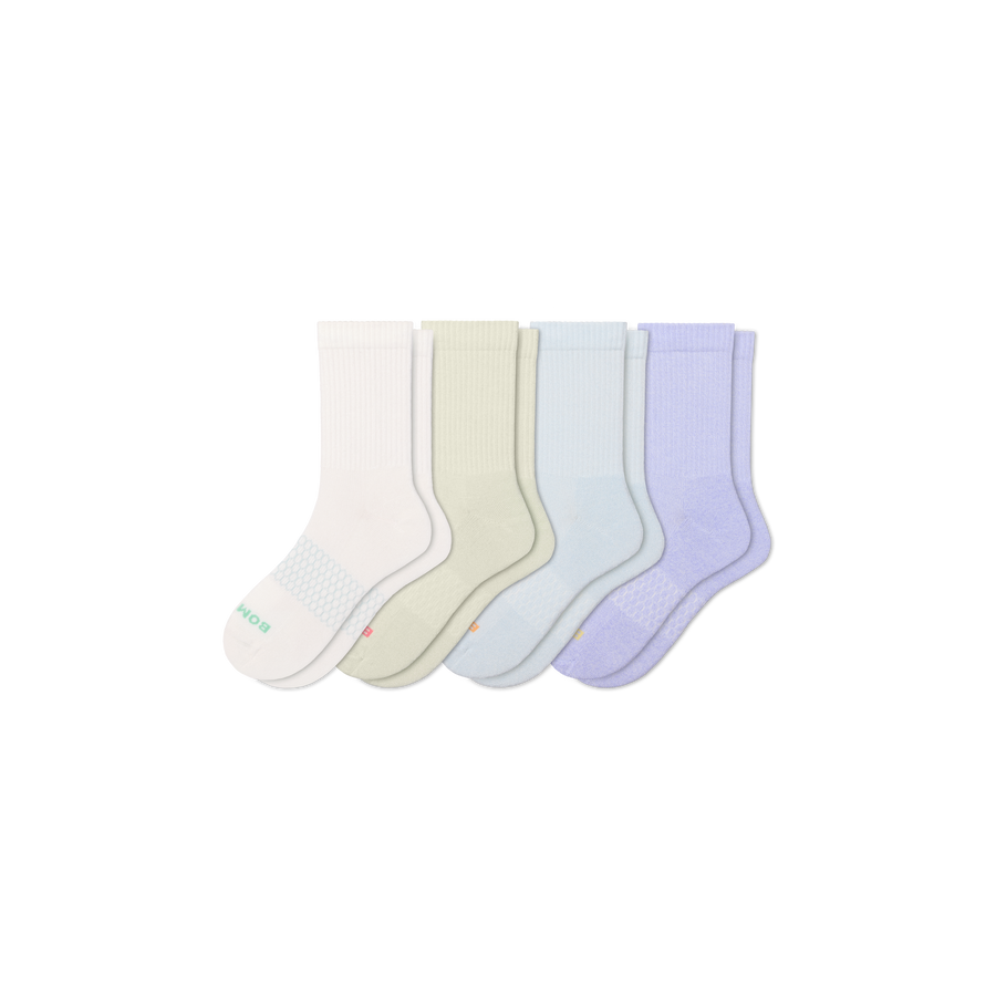 Women's Marl Half Calf Sock 4-Pack - Ready Pick