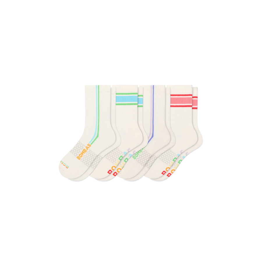 Pride Half Calf Sock 4-Pack - Clean Finish