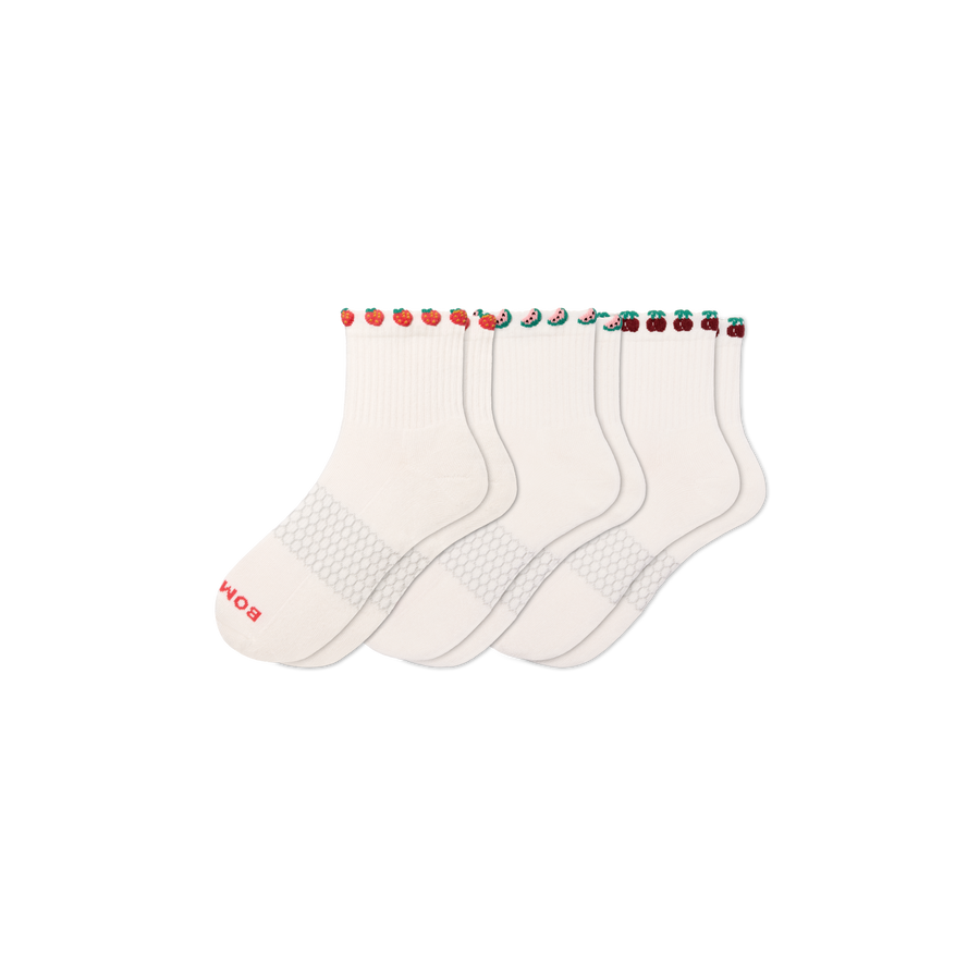 Women's Farmer's Market Quarter Sock 3-Pack - Easy Choice