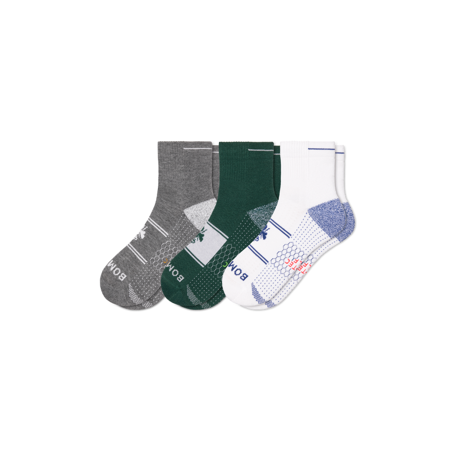 Men's Golf Quarter Sock 3-Pack - Daily Pick