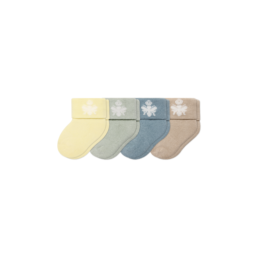 Baby Sock 4-Pack (0-6 Months) - Ready Pick