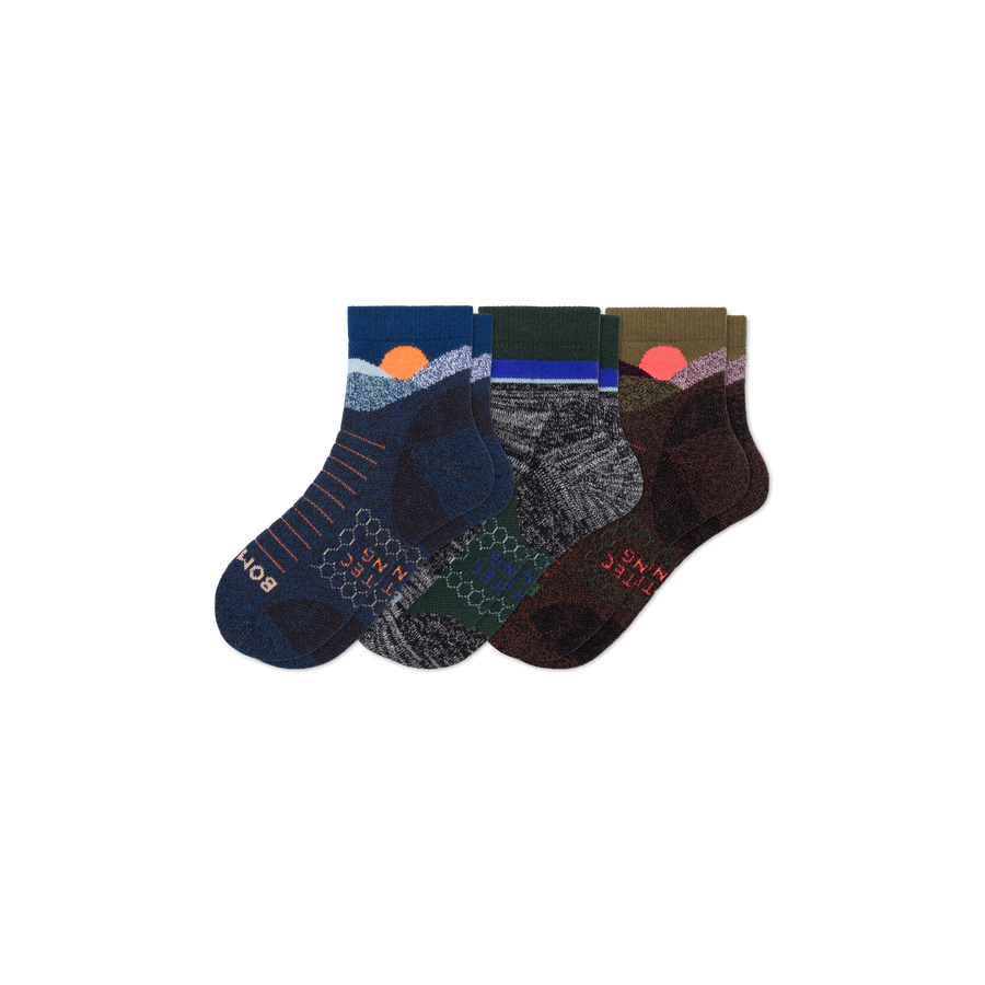 Women's Hiking Quarter Sock 3-Pack - Daily Pick