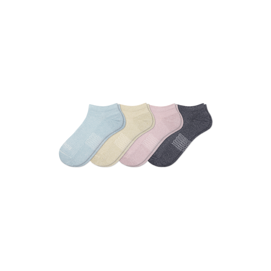 Women's Modern Rib Ankle Sock 4-Pack - Essential Ready