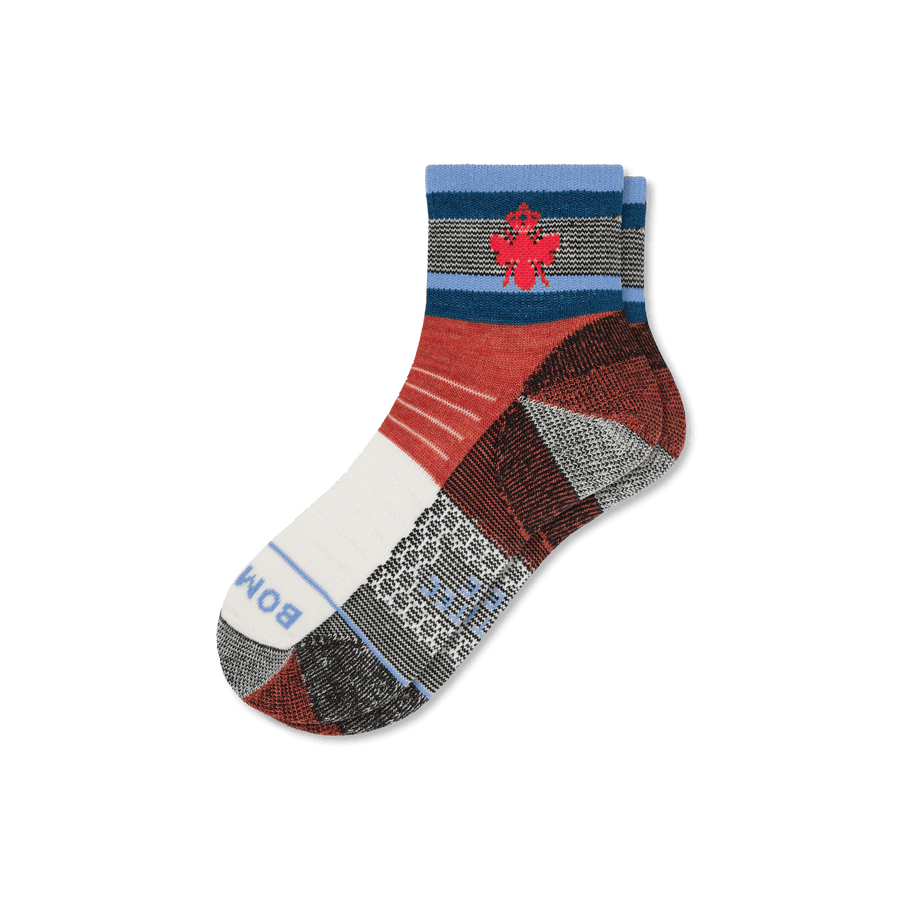 Cotopaxi x Bombas Merino Wool Blend Hiking Quarter Socks - Everyday Pair