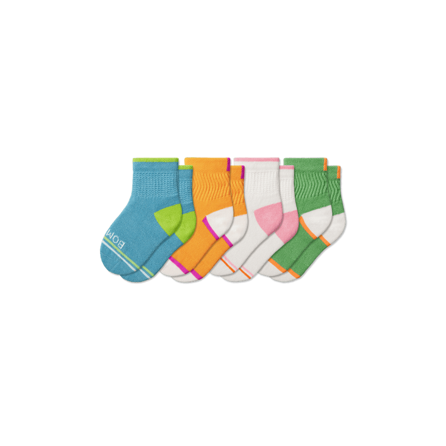 Toddler Retro Knit Calf Sock 4-Pack - Everyday Pair