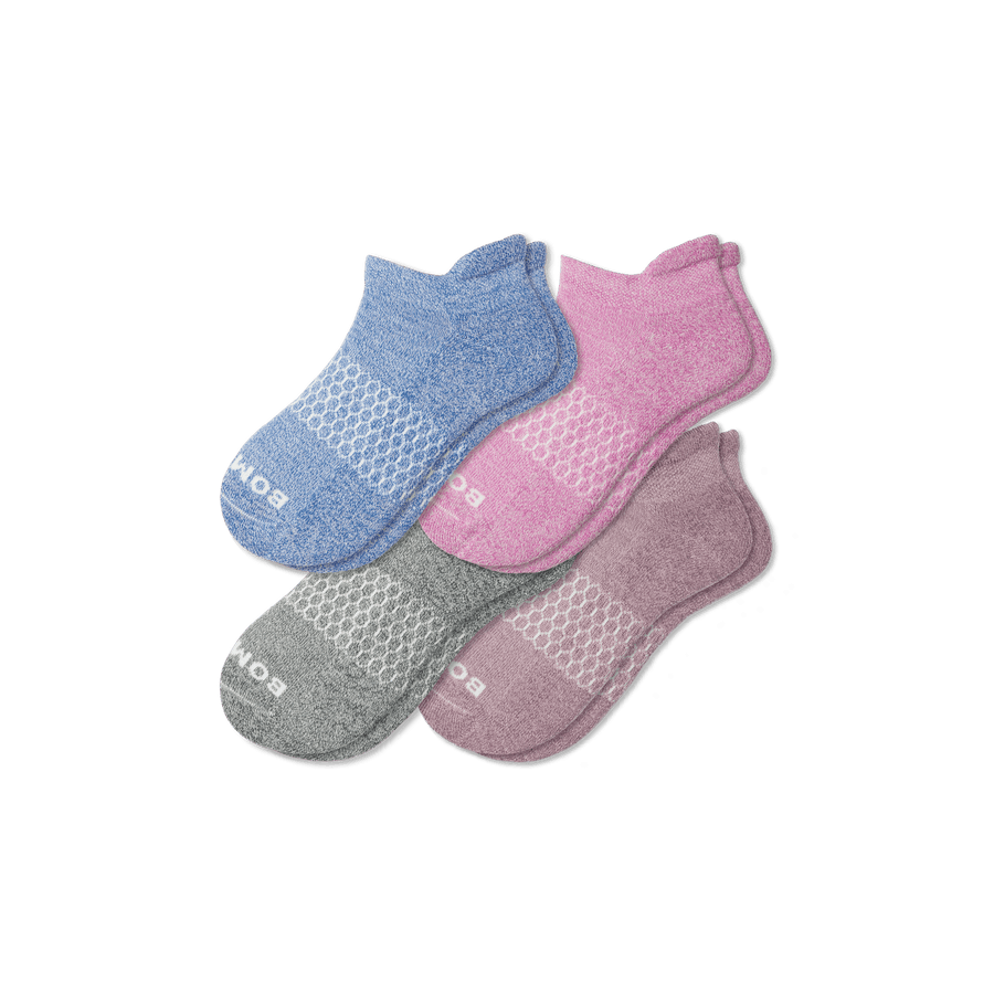 Women's Marl Ankle Sock 4-Pack - Modern Touch