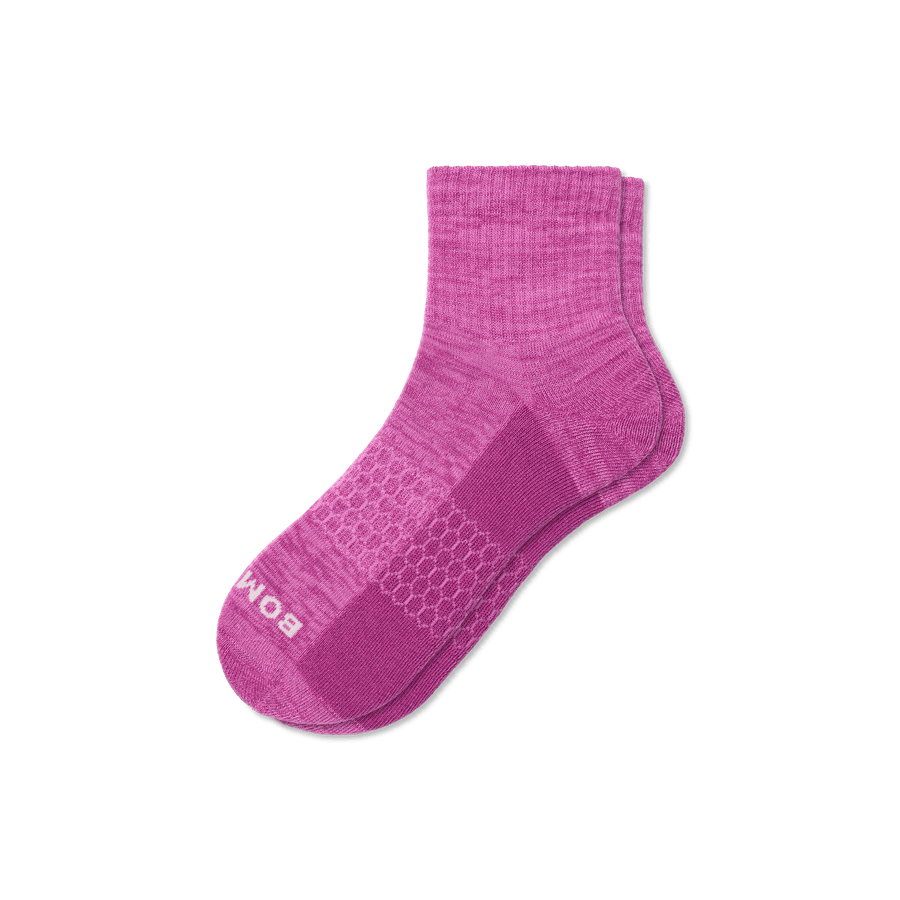 Women’s Two Tone Quarter Socks - Simple Style