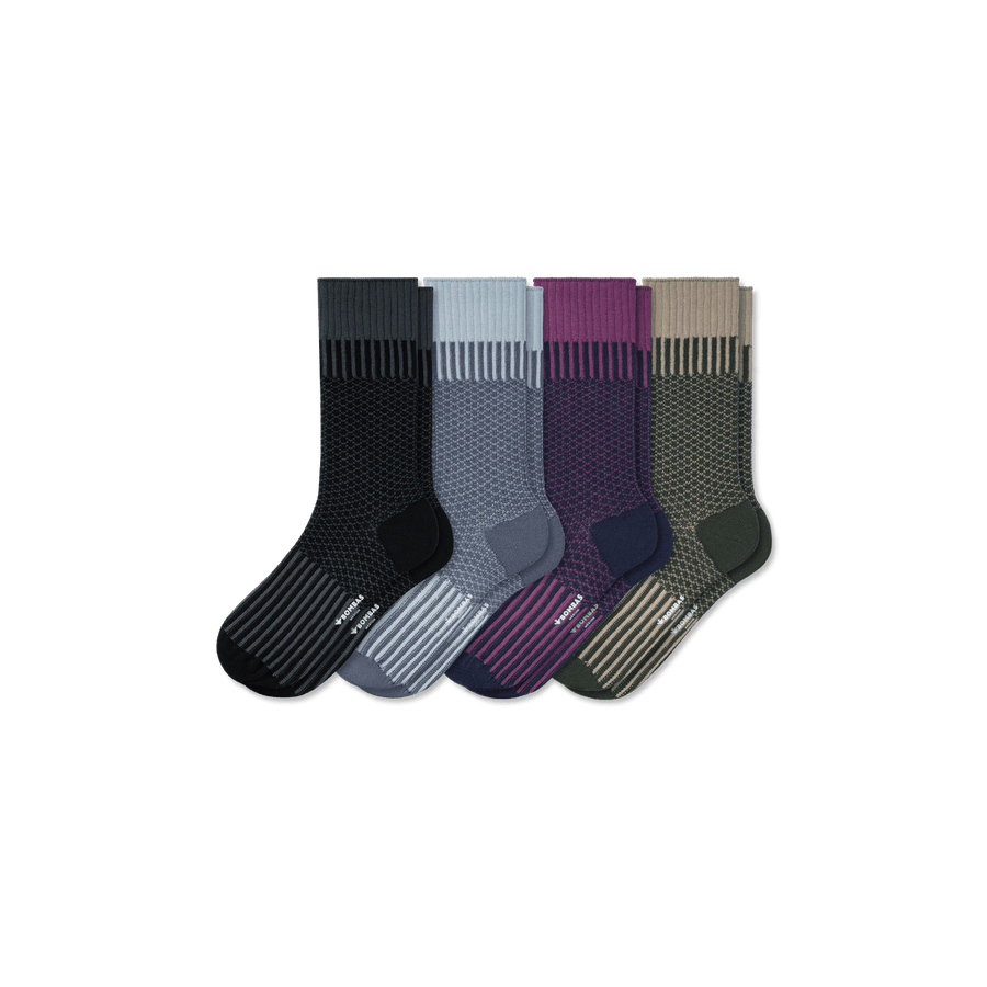 Men’s Dress Sock 4-Pack - Simple Style