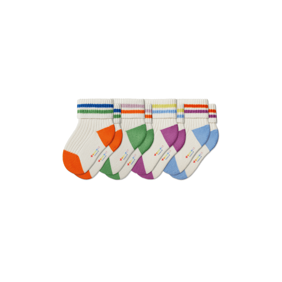 Toddler Pride Calf Sock 4-Pack - Essential Ready
