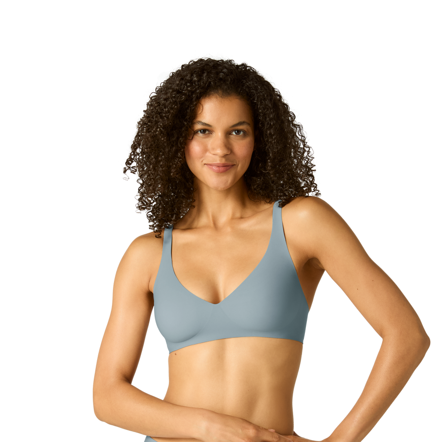 Women's No Show Plunge Bralette - Fresh Comfort