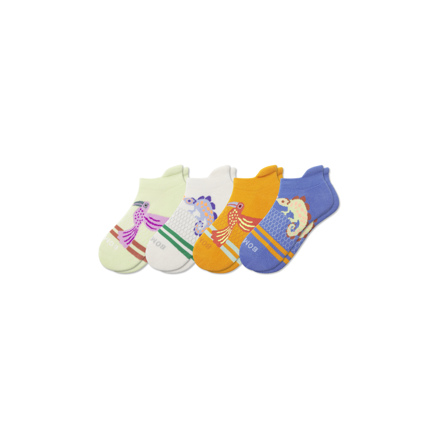 Youth Friends Ankle Sock 4-Pack - Modern Touch
