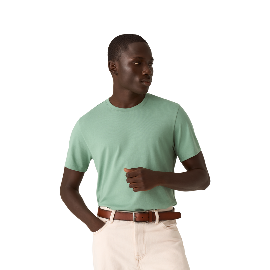 Men's Pima Cotton Crew Neck T-Shirt - Modern Touch