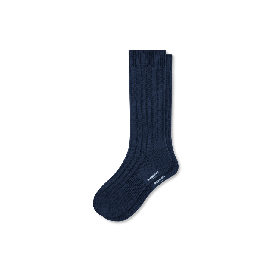 Men's Vintage Rib Calf Socks - Light Cushion