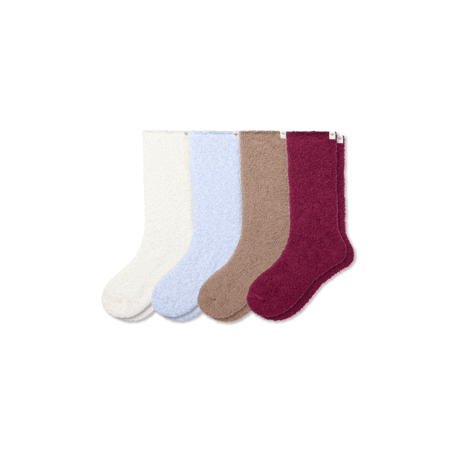 Women's Fuzzy Sock 4-Pack - Easy Choice