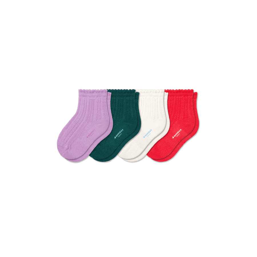 Toddler Calf Sock 4-Pack - Everyday Pair