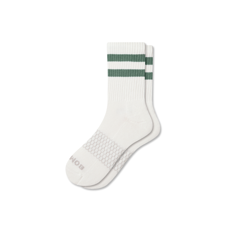 Women's Vintage Stripes Half Calf Socks - Everyday Pair