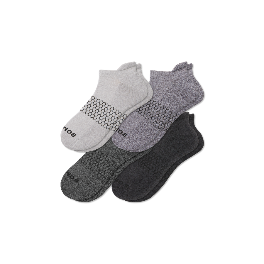 Men's Marl Ankle Sock 4-Pack - Modern Touch
