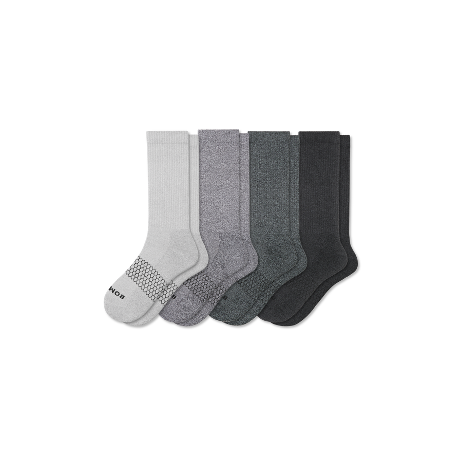 Women's Marl Calf Sock 4-Pack - Premium Pick