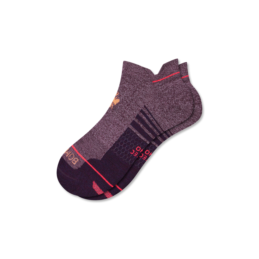 Women's Merino Wool Blend Run Ankle Socks - Daily Step