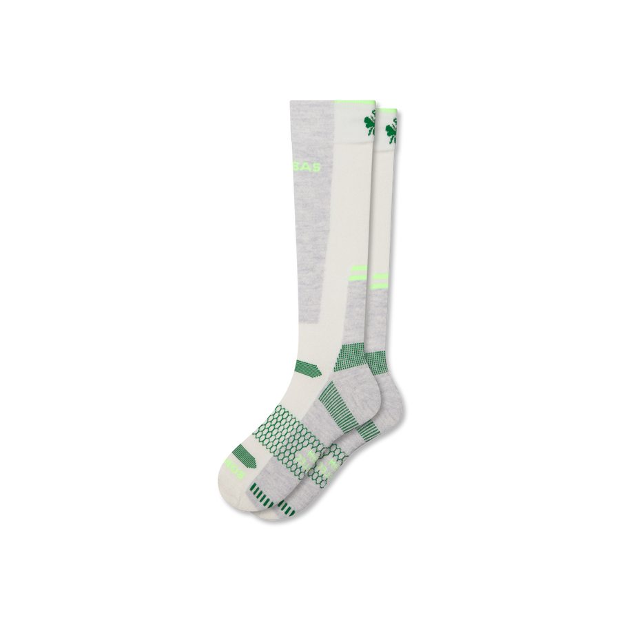 Men's Mid-Cushion Merino Wool Blend Ski & Snowboard Socks - Essential Ready