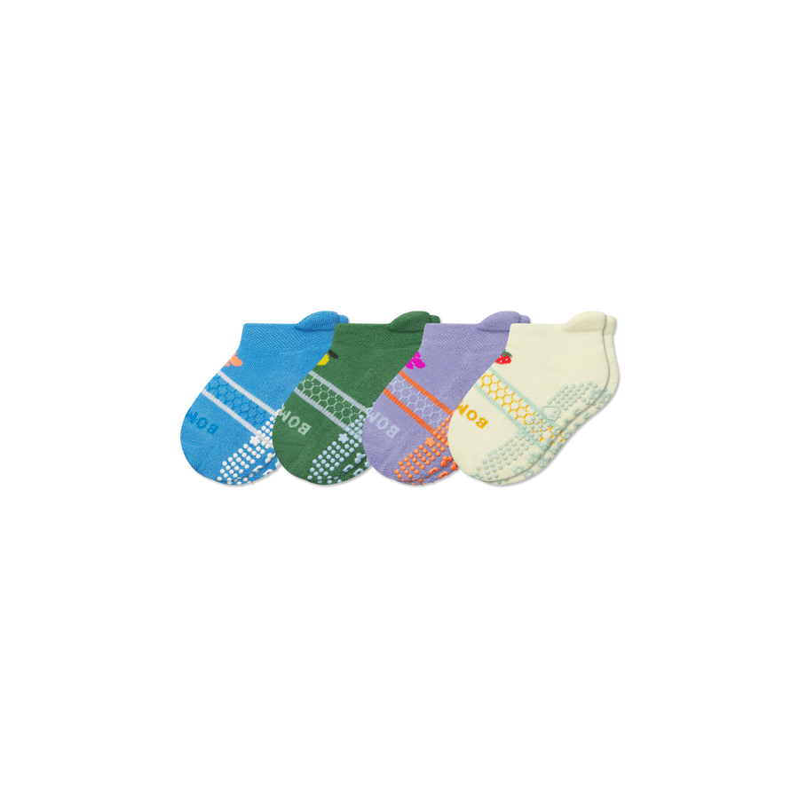 Toddler Garden Party Ankle Sock 4-Pack - Daily Pick