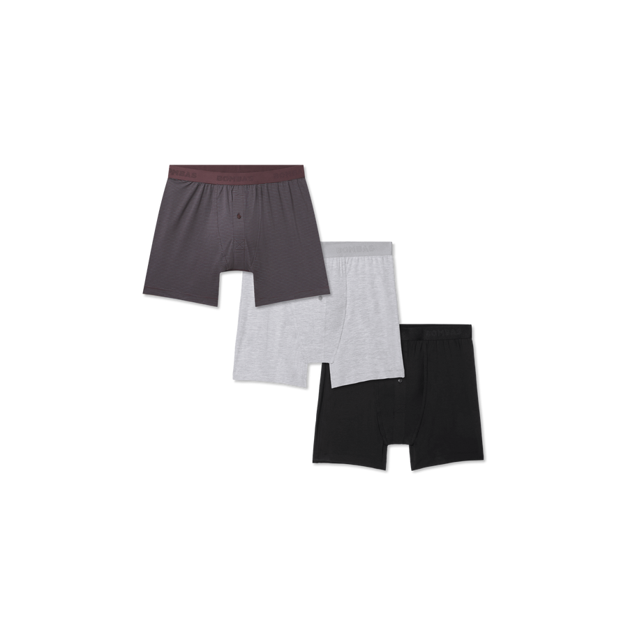 Men's Cotton Modal Blend Boxer 3-Pack - Modern Touch