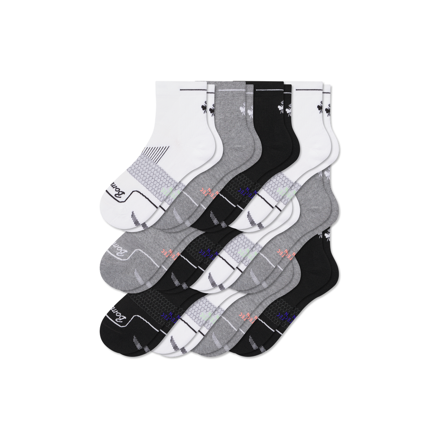 Men's Run Quarter Sock 12-Pack - Daily Pick