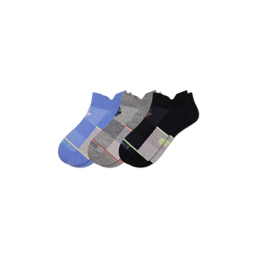 Men's Sport Merino Wool Blend Ankle Sock 3-Pack - Premium Pick
