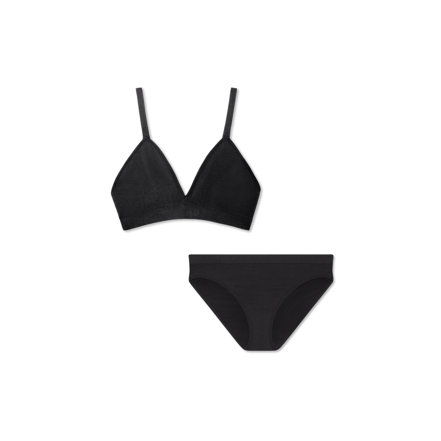 Women's Seamless Triangle Bralette + Bikini Pack - Fresh Choice