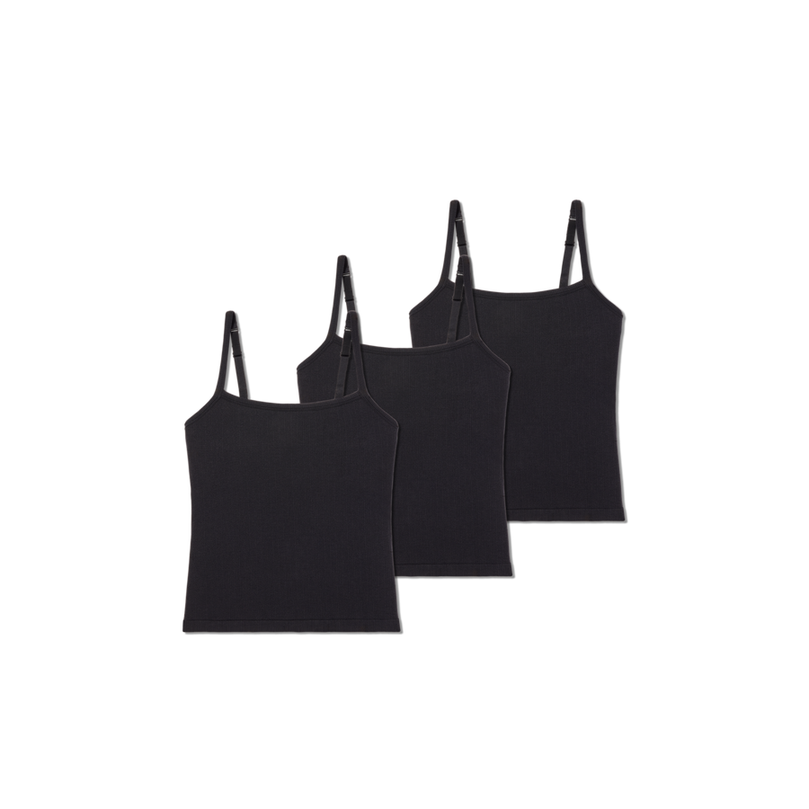 Women's Built-In Bra Cami 3-Pack - Clean Finish