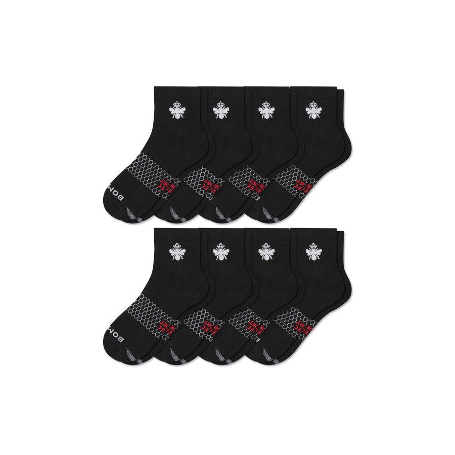 Men's All Sport Quarter Sock 8-Pack - Simple Style