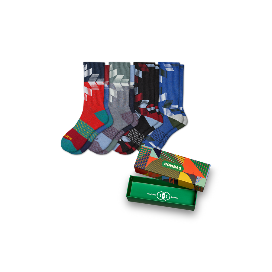 Men's Calf Sock 4-Pack Gift Box - Fresh Choice