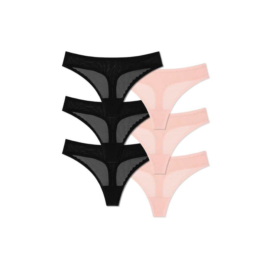 Women’s Thong 6-Pack - Fresh Choice