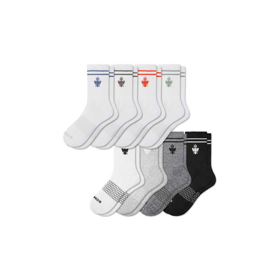 Men's Half Calf Sock 8-Pack - Premium Pick