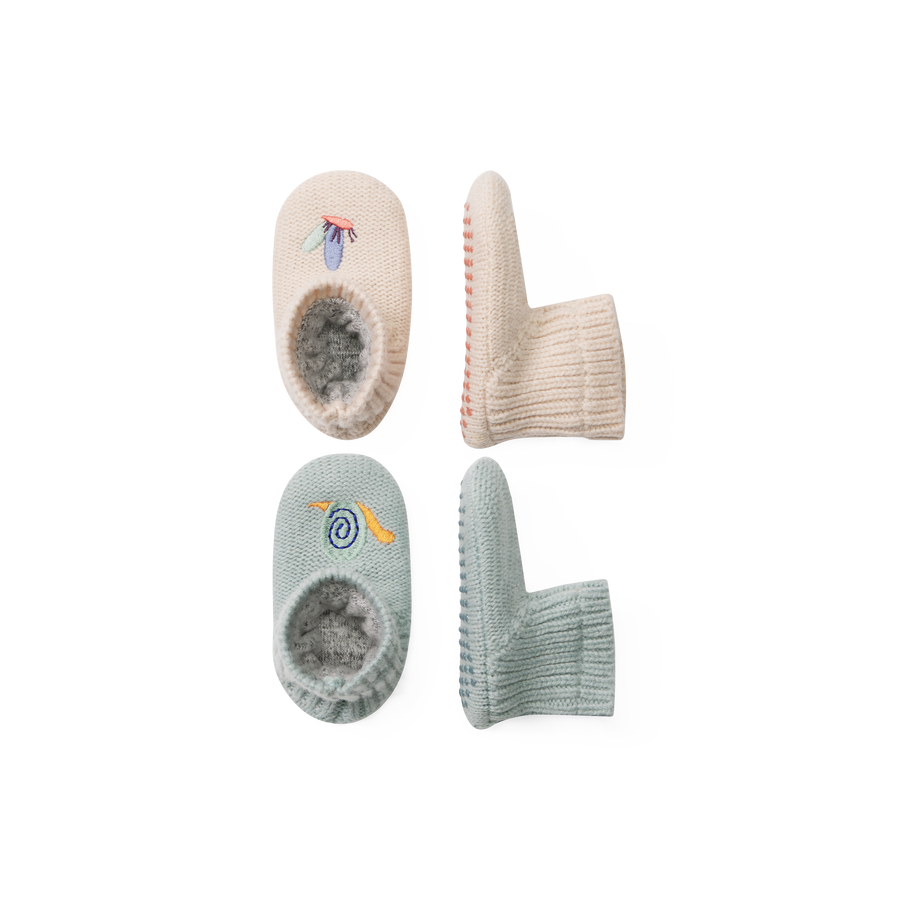 Baby Gripper Slipper 2-Pack - Soft Step