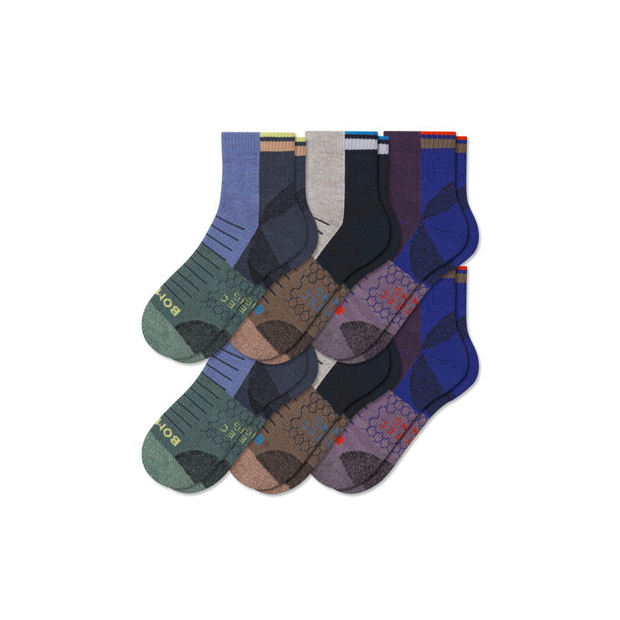 Women's Hiking Quarter Sock 6-Pack - Essential Ready