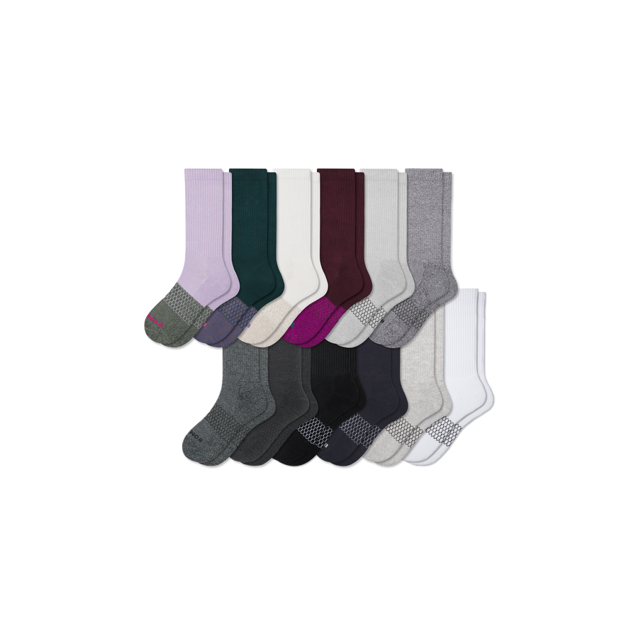 Women's Marl Calf Sock 12-Pack - Daily Pick