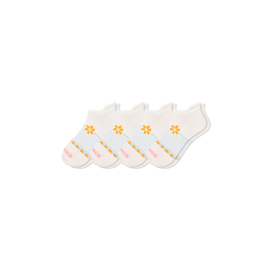 Women's Beach Day Ankle Sock 4-Pack - Soft Step