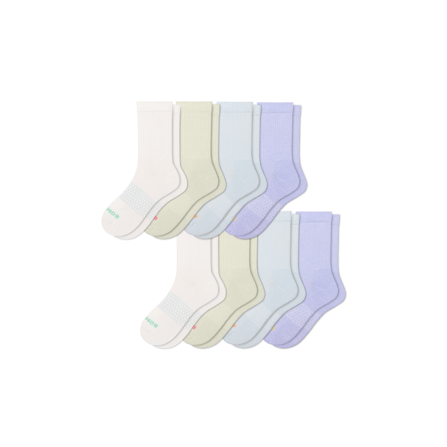 Women's Marl Half Calf Sock 8-Pack - Fresh Step