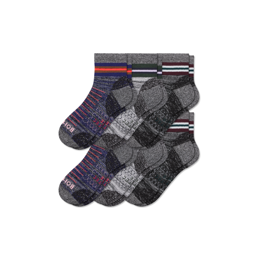 Men's Hiking Quarter Sock 6-Pack - Fresh Step
